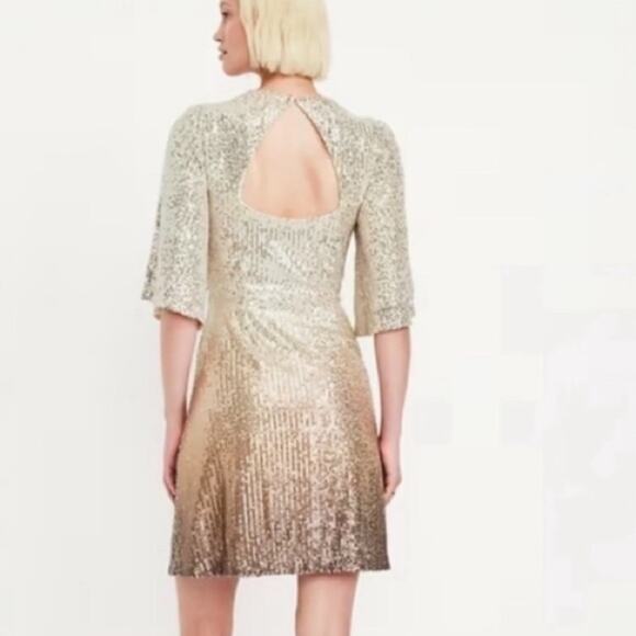 Old Navy Warm Ombré Sequin Mini Dress - Picture 4 of 12